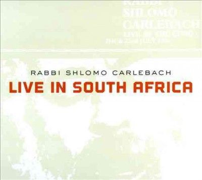 Shlomo Carlebach - Live In South Africa: Rabbi Schlomo Ca (CD)