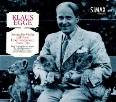 Klaus Egge: Sonata for Violin and Piano/Duo Concertante/... (CD / Album)