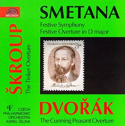 Czech Philharmonic O - Smetana/skroupa/dvorak Overtures (CD)