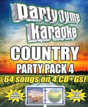 Various - Party Tyme Karaoke: Country Party 4 (CD)