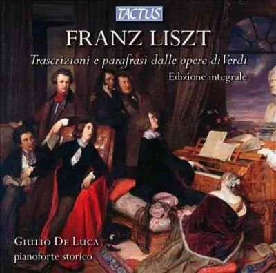 Franz Liszt: Trascrizioni E Parafrasi Dalle Opere Di Verdi (CD / Album)