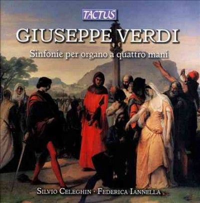 Giuseppe Verdi: Sinfonia Per Organo a Quattro Mani (CD / Album)