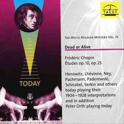 Welte-mignon Mystery Vol. Iv - Dead Or Alive (CD / Album)