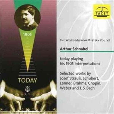 Welte-mignon Mystery Vol. Vii, The (Schnabel) (CD / Album)