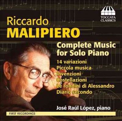 Riccardo Malipiero: Complete Music for Solo Piano (CD / Album)