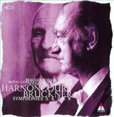 Berliner Philharmoni - Bruckner: Symphonies 3 4 7 8 (CD)