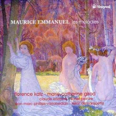 Florence Katz - Emmanuel: Complete Songs (CD)