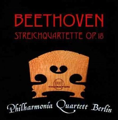 Philharmonia Quartet - Beethoven: Quartette Op 18 Nos 1 - 6 (CD)