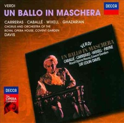Decca Opera:Verdi Un Ballo in Mascher - (Import CD)