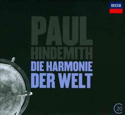 20c:Hindemith Die Harmonie Der Welt - (Import CD)