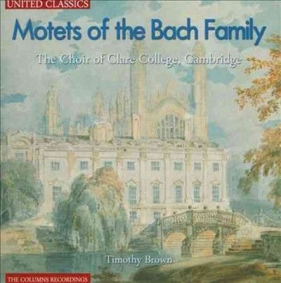 Choir Of Clare Colle - Motets Of The Bach Family (CD)