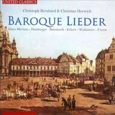 Hamburger Ratsmusik - Bernhard/herwich: Baroque Lieder (CD)