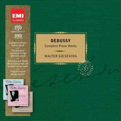 Walter Gieseking - Debussy: Complete Works For Piano (CD)