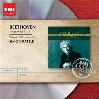 Simon Sir Rattle - Beethoven: Symphonies Nos 5 &amp; 6 (CD)