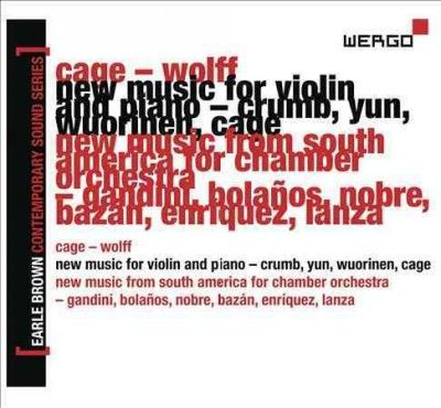 Cage/Wolff: New Music for Violin and Piano/... (CD / Box Set)