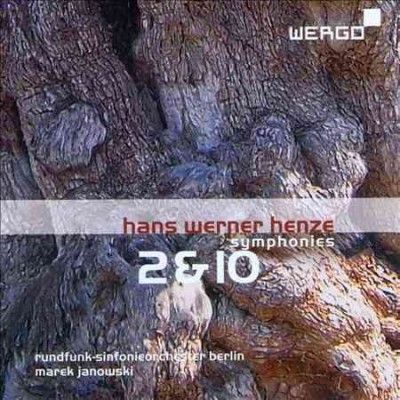 Hans Werner Henze: Symphonies 2 &amp; 10 (CD / Album)