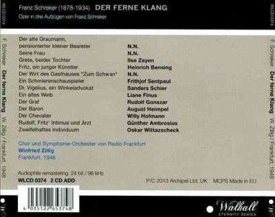 Franz Schreker: Der Ferne Klang (CD / Album)