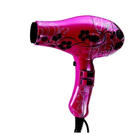 pink hair dryer