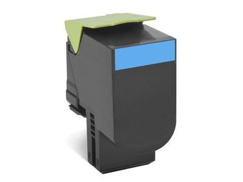 Lexmark 708XC Extra High Yield Return Program Toner Cartridge - Cyan