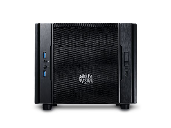 Cooler Master Elite 130 Mini ITX Chassis No PSU - Black