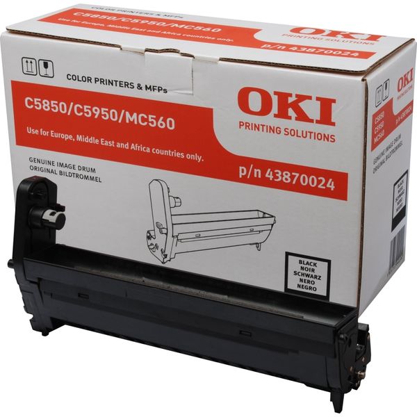 OKI 43870024 Black Image Drum Unit