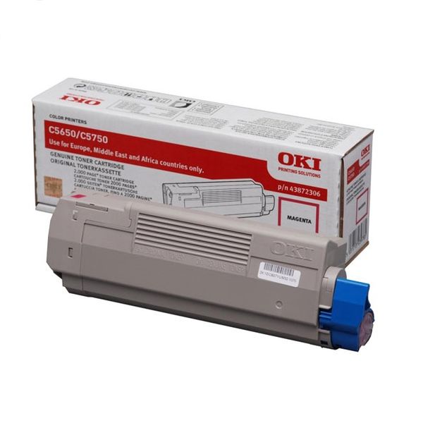 OKI (43865740) Toner Black - C5650/C5750 - 8 000 pgs
