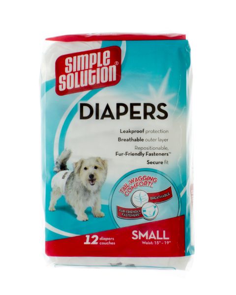 Simple Solution - Disposable Diapers - Small - 12 Pack