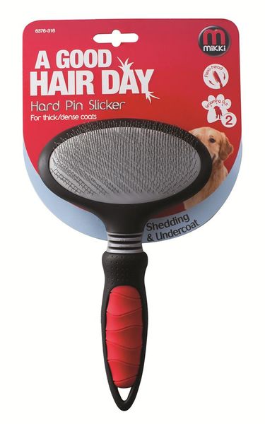 Mikki - Hard Pin Slicker - Large