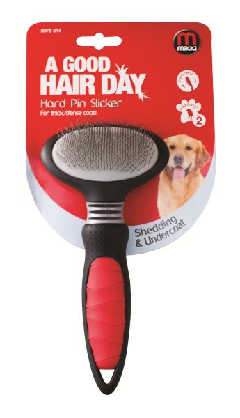 Mikki - Hard Pin Slicker - Small