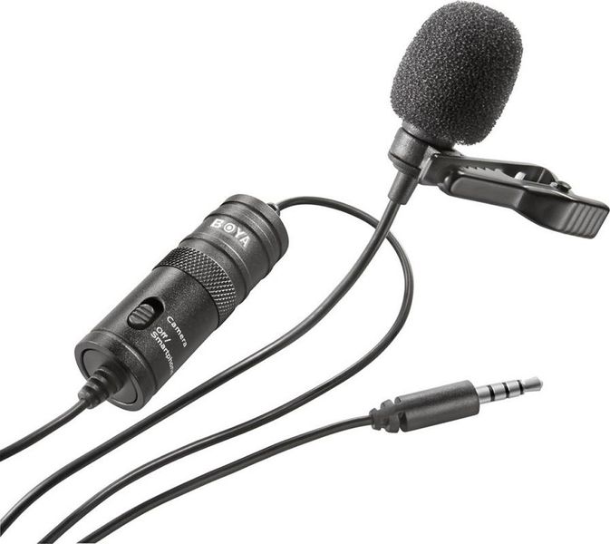 BOYA BY-M1 Wired Lavalier Microphone