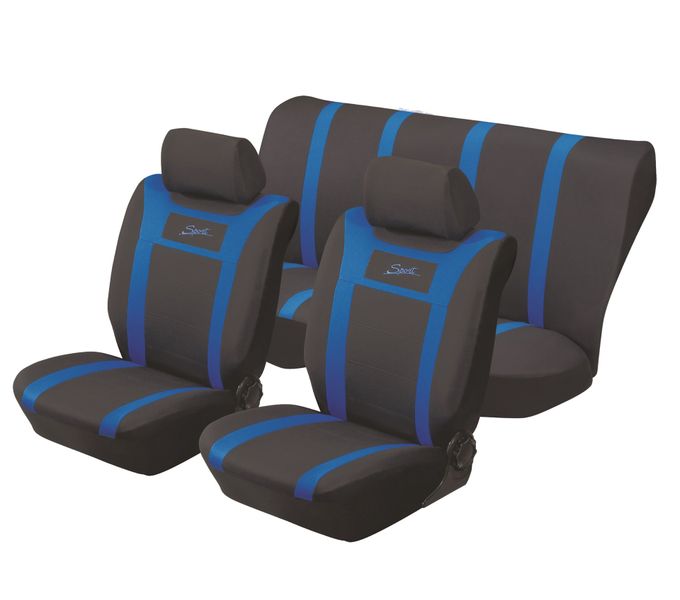 Stingray - Sport 6Pc Car Seat Cover Set - Polyester