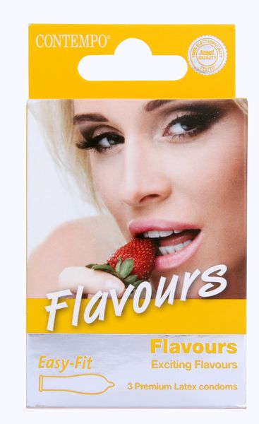 Contempo Flavours Condom 3's