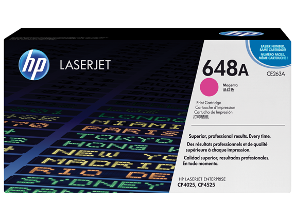 HP 648A Magenta LaserJet Toner Cartridge