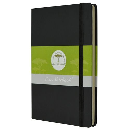 Eco Notebook, A5 Black Shop Today. Get it Tomorrow!