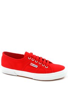 Superga Classic Canvas Cotum Sneakers in Red & White | Buy Online in ...