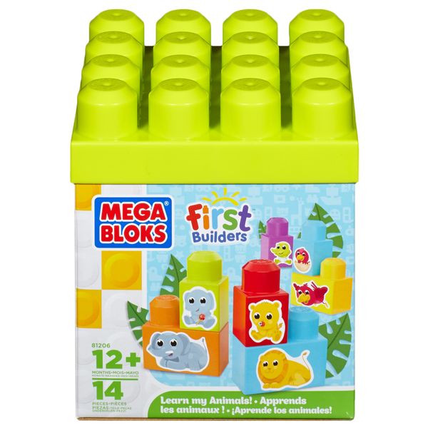 Mega Bloks First Builders Learn My Animals