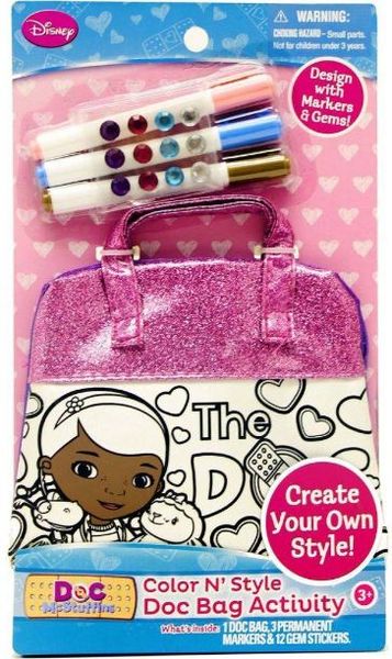 Disney - Doc McStuffins Colour and Style Travel Purse