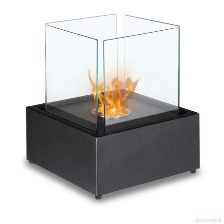 Fireplace-Black
 - 1green Square Table Styled Ethanol Fireplace Black Buy Online In South Africa Takealot Com