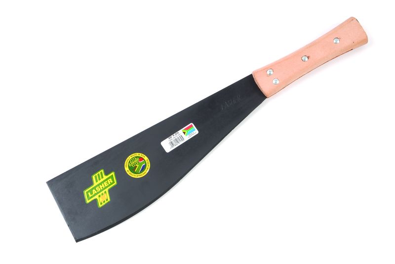 Lasher - 300 Short Plain Wood Handle Cane Knife