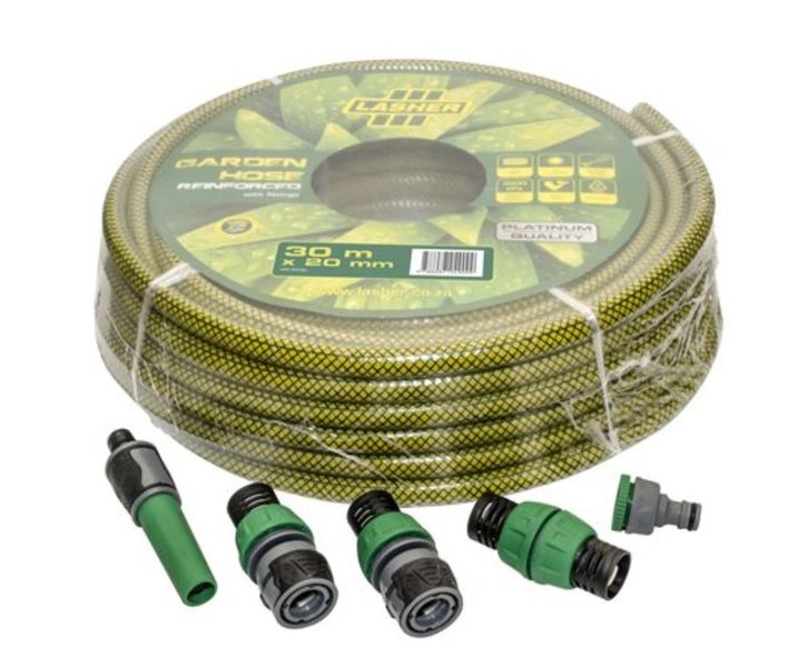 Lasher - 20mm x 30m Hose Pipe With Fittings