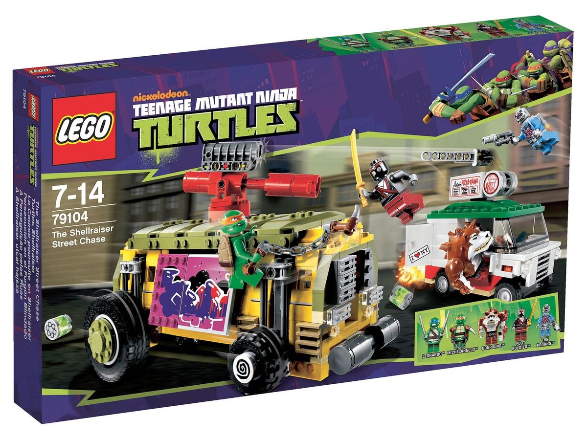 Lego Teenage Mutant Ninja Turtles The Sraiser Street Chase Lego Teenage Mutant Ninja Turtles The Sraiser Street Chase