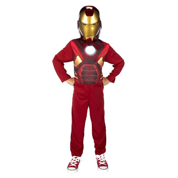 Marvel Iron Man 3 Action Suit in Blister with Mask - (Ages 5-6)