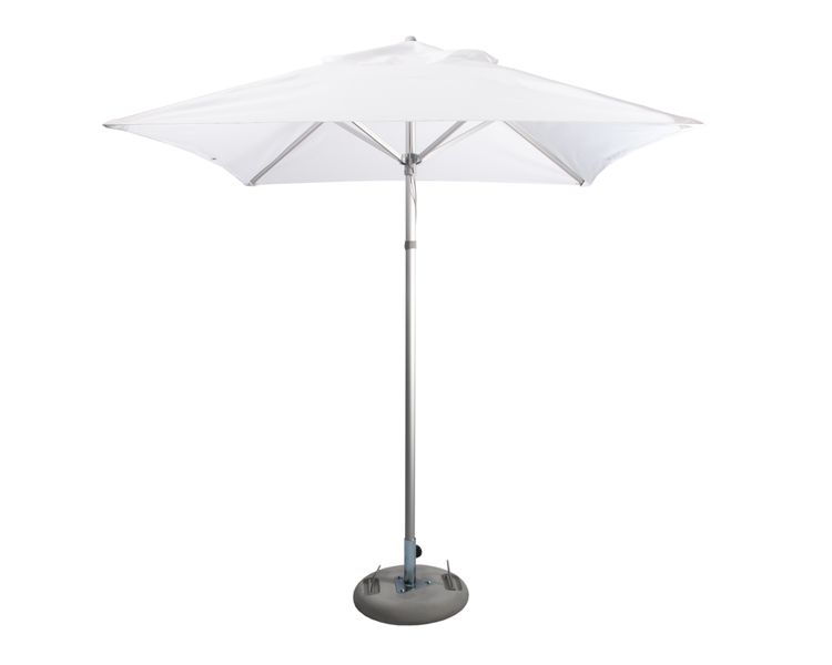 Cape Umbrellas - 2m x 2m Classic Line Mariner Square Umbrella - White
