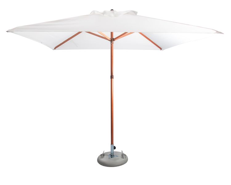 Cape Umbrellas - 2.5m Classic Line Tokai Square Umbrella - White