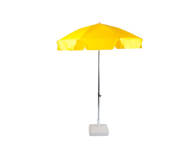Cape Umbrellas - 2m Cafe Umbrella with Split Pole - Yellow
