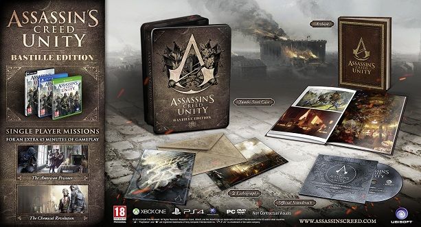 Assassin's Creed Unity Bastille Collector's Edition (PS4)