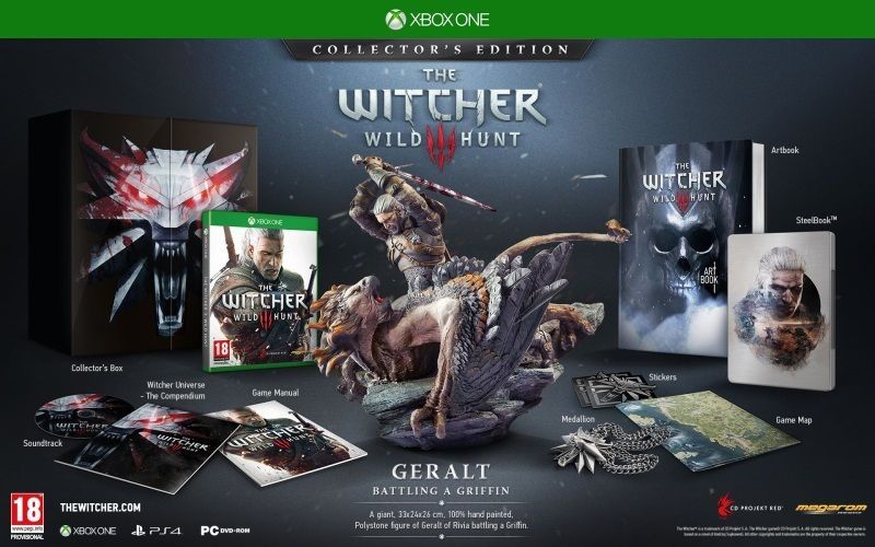 The Witcher 3: Wild Hunt Collector's Edition (Xbox One)