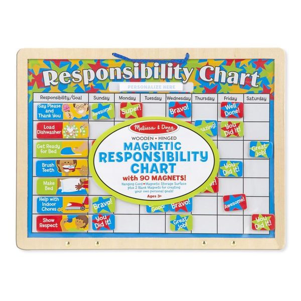 Melissa &amp; Doug Magnetic Responsibility Chart
