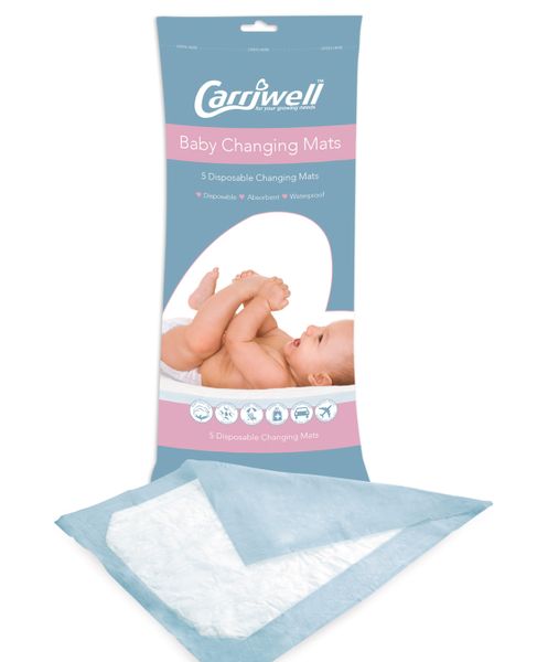 Carriwell - Baby Changing Mat - Pack of 5