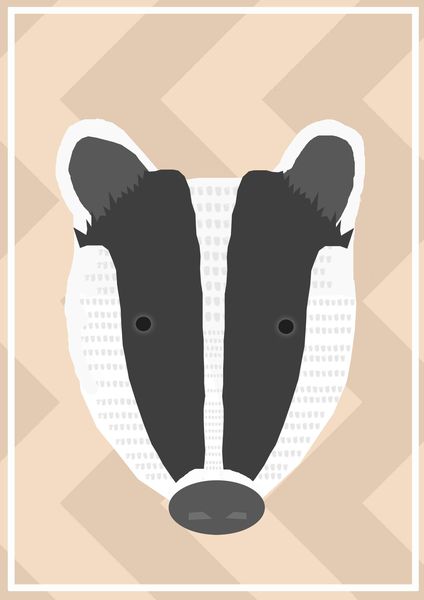 HappiNest Badger Canvas